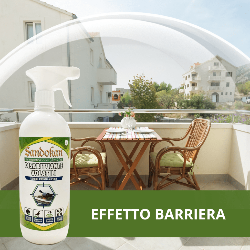 Liquid bird repellent Sandokan