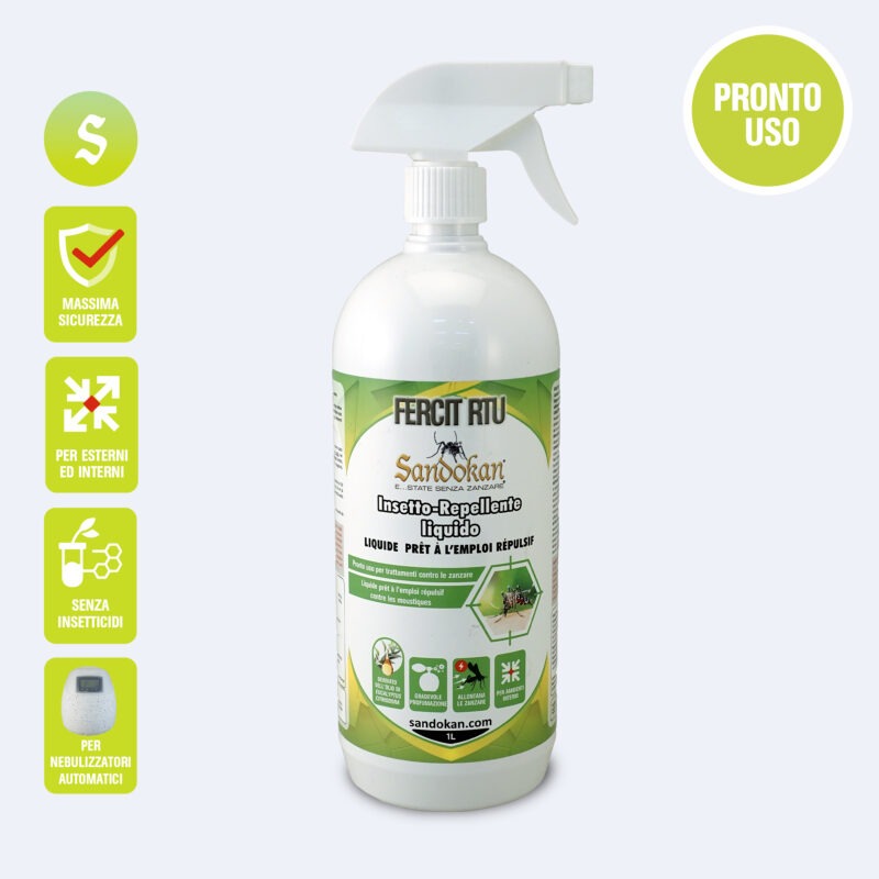 Liquid insect repellent