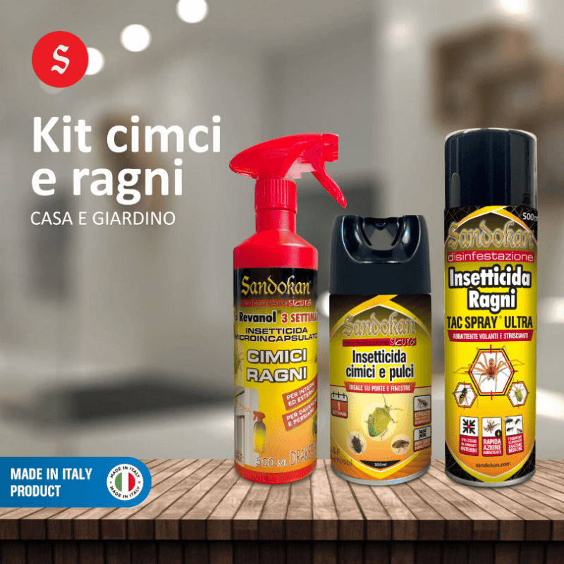 kit cimici e ragni