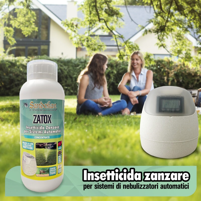 Insetticida Concentrato Liquido 500ml Zanzare per Sistemi Automatici - immagine 2