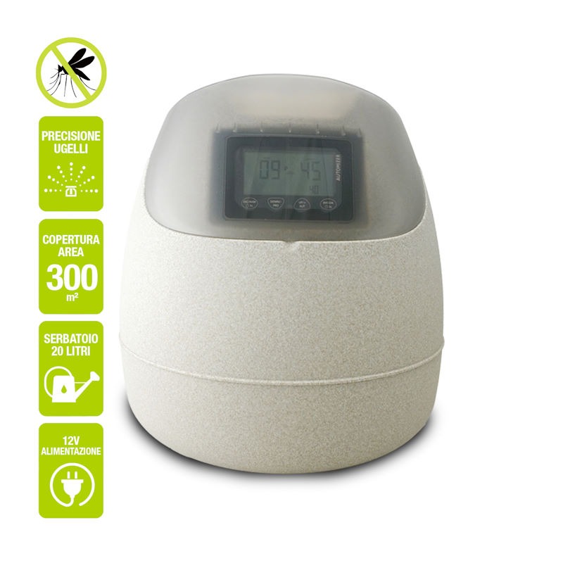 Automizer 12volt 20 litri impianto nebulizzatore antizanzare da giardino