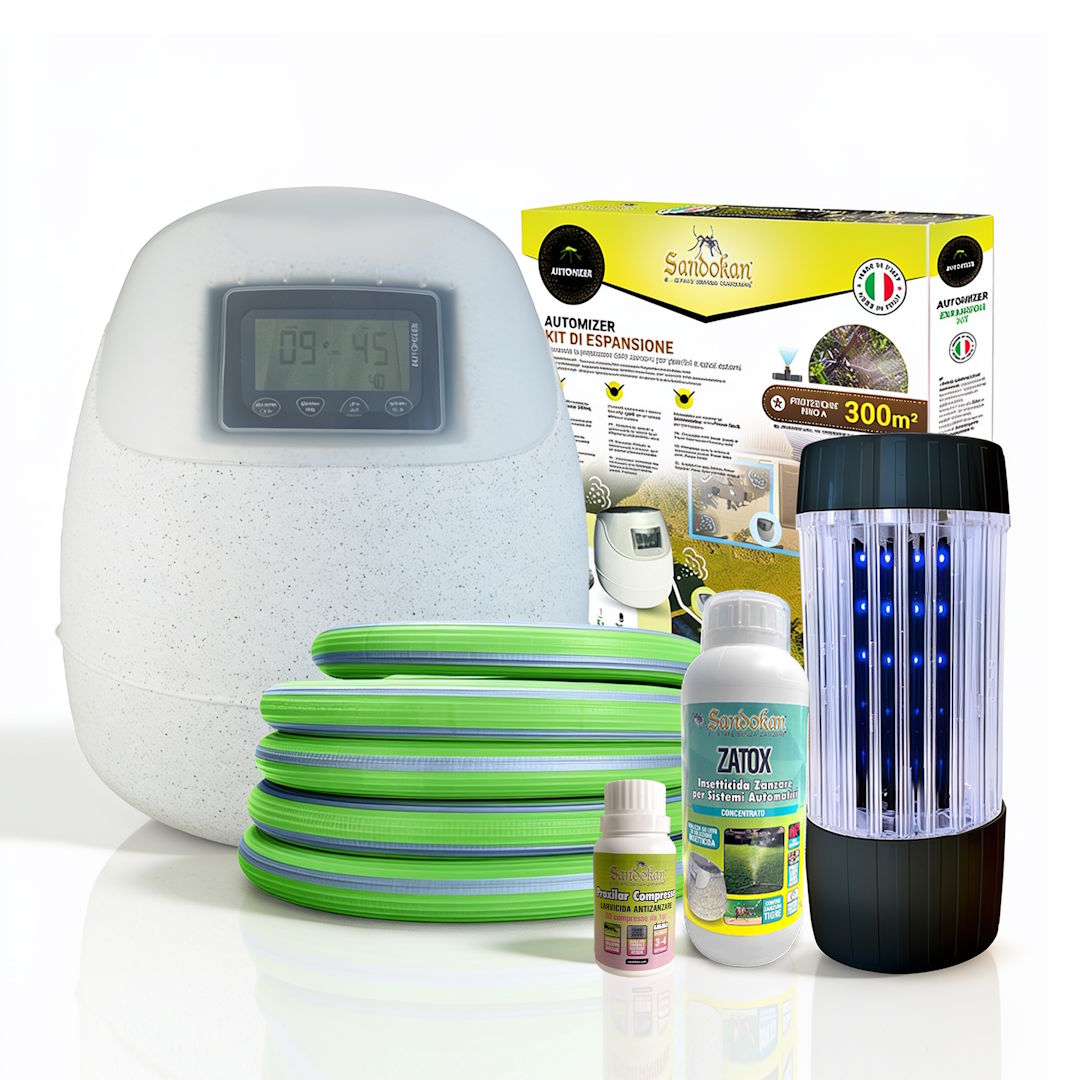 Kit Automizer da 100 a 400mq con Insetticida