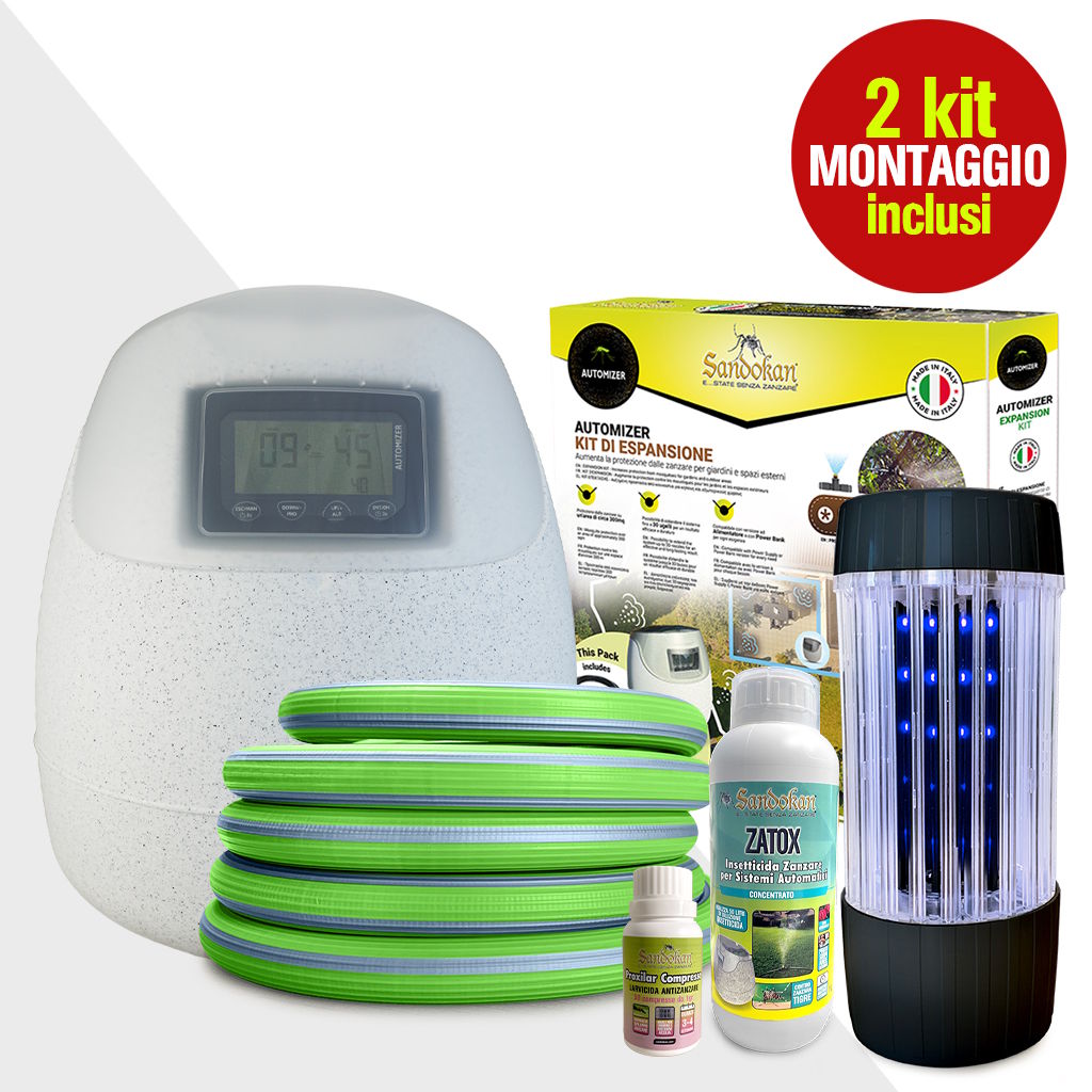 Kit Automizer da 100 a 400mq con Insetticida - immagine 2