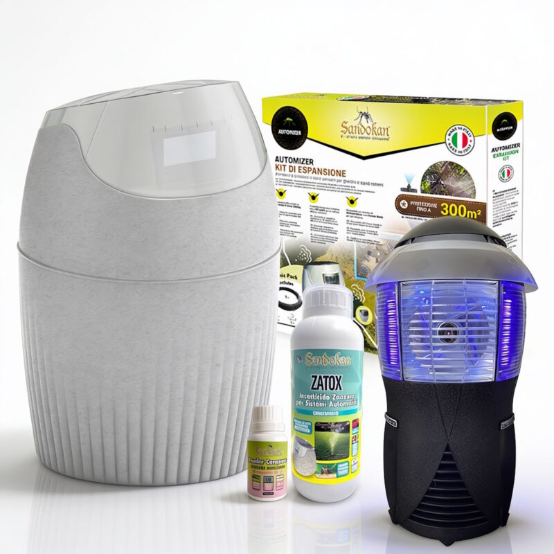 impianto nebulizzatore antizanzare automatico